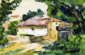 Paul Cezanne Painting - House in Provence Paul Cezanne